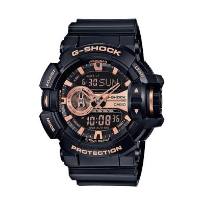 Casio G Shock GA-400GB-1A4DR Jam Tangan Pria - HItam Coklat