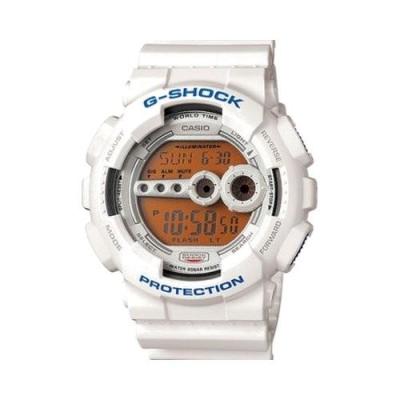 Casio G Shock GD-100SC-7DR Jam Tangan Pria Stainless Steel - White