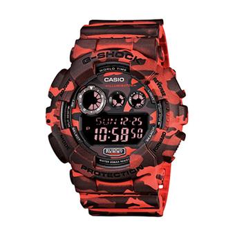 Casio G-Shock GD-120CM-4D - Jam Tangan Pria - Hitam - Resin  