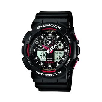 Casio G-Shock - Hitam - Strap Plastik - GA-100-1A4  