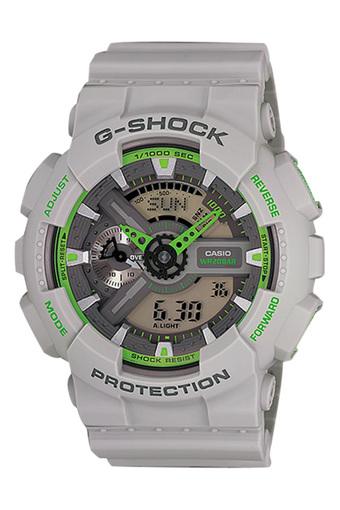 Casio G-Shock Jam Tangan Pria - Abu-abu - Strap Rubber - GA-110TS-8A3DR  