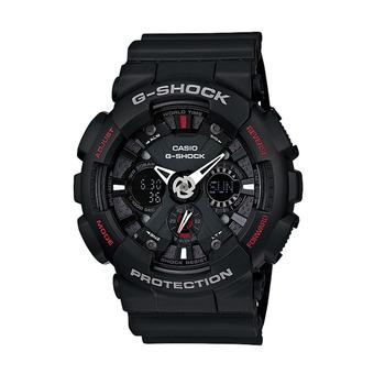 Casio G-Shock - Jam Tangan Pria - Hitam - Strap Karet - GA-120-1A  