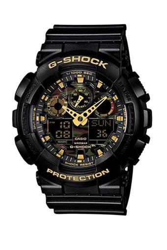 Casio G-Shock Men's Black Resin Strap Watch GA-100CF-1A9  