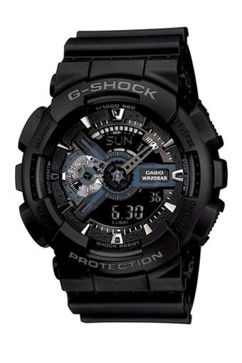 Casio G-Shock Men's Black Resin Strap Watch GA-110-1B  