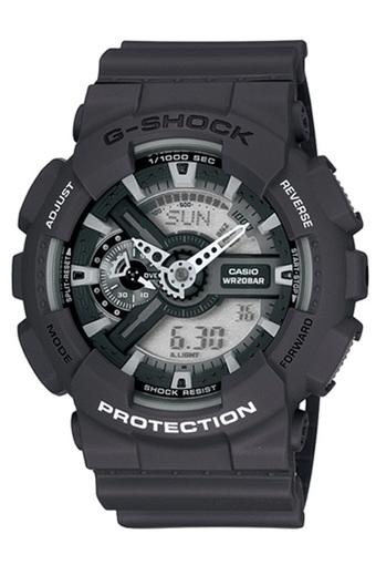 Casio G-Shock Men's Black Resin Strap Watch GA-110C-1A  