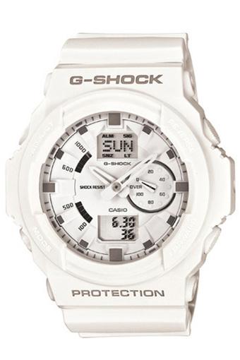 Casio G-Shock Men's White Resin Strap Watch GA-150-7A  