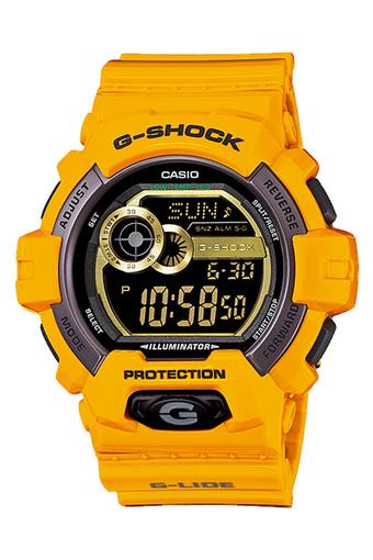 Casio G-Shock Men's Yellow Resin Strap Watch GLS-8900-9  