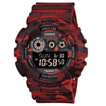 Casio G-shock GD-120CM-4 Original - Merah  