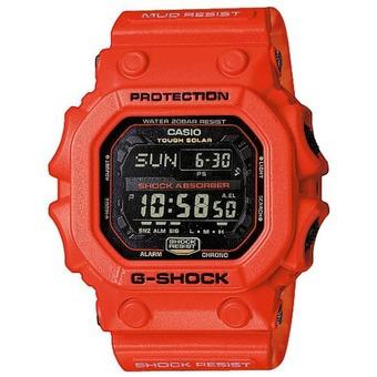 Casio Gx-56-4Er Men's G-Shock Black And Orange Resin Strap Watch (Intl)  