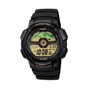 Casio Jam Tangan Pria AE-1100W-1BVDF - Hitam  