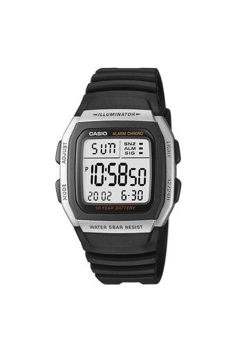 Casio Jam Tangan Pria Digital W-96H-1A - List Silver  