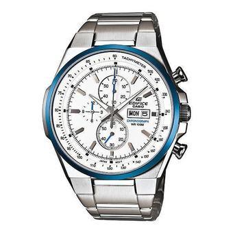 Casio Jam Tangan Pria Edifice EFR-503D-7A2VDF - Silver Biru  