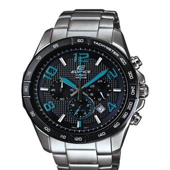 Casio Jam Tangan Pria Edifice EFR-516D-1A2VDF - Hitam/Biru  