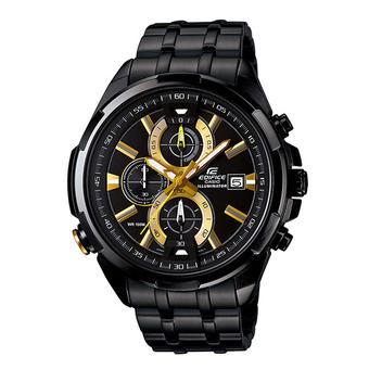 Casio Jam Tangan Pria Edifice EFR-536BK-1A9VDF - Hitam Gold  