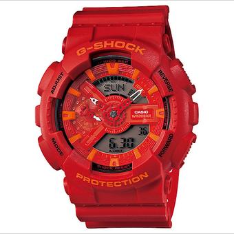 Casio Jam Tangan Pria G-SHOCK GA-110AC-4ADR - Merah  