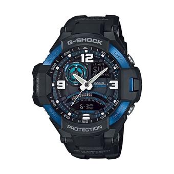 Casio Jam Tangan Pria G-Shock GA-1000-2BDR - Biru  