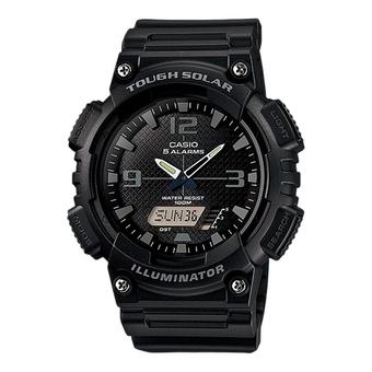 Casio Jam Tangan Pria Illuminator AQ-S810W-1A2VDF - HItam  