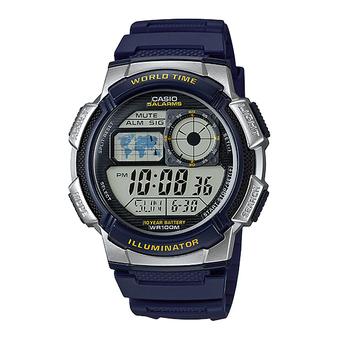 Casio Jam Tangan Pria Original -Biru - Strap Rubber - AE 1000W 2AV  