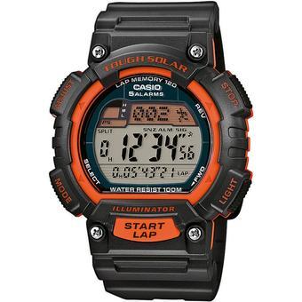 Casio Jam Tangan Pria STL-S100H-4AVDF - Hitam Orange  