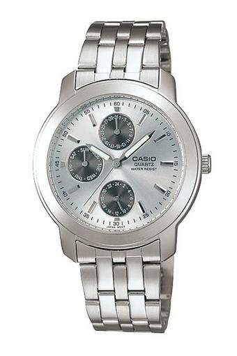 Casio Jam Tangan Pria - Silver - Stainless Steel - MTP-1192A-7ADF  