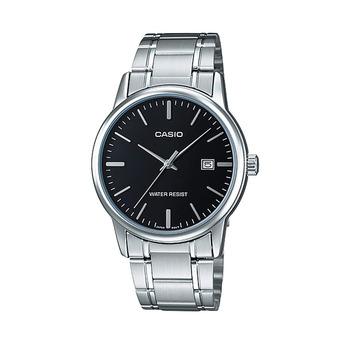 Casio Jam Tangan Pria-Silver-Strap Staainles-MTP-V002D-1A  