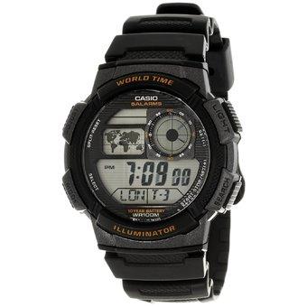 Casio - Jam Tangan Pria Wanita - Hitam - Strap Karet - AE-1000W-1AVDF  