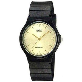 Casio - Jam Tangan Pria Wanita - Hitam - Strap Karet - MQ-24-9ELDF  