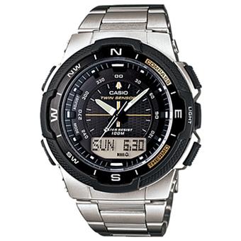 Casio Jam Tangan SGW-500HD-1BV - Silver  