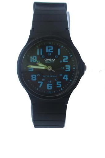 Casio Jam Tangan Unisex-Hitam Putih-Resin-MQ71-2B  