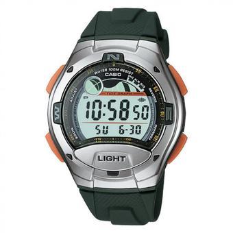 Casio Jam Tangan W753-3av Pria Cowok Sporty Elegan Casual Simple Vintage Murah - Hijau  