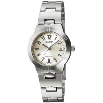 Casio Jam Tangan Wanita Analog LTP-1241D-7A2 White  