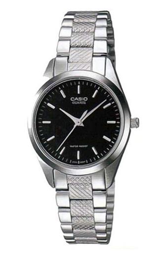 Casio Jam Tangan Wanita Analog - Silver - Strap Stainless - LTP-1274D-1A  