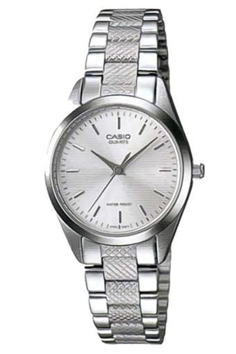 Casio Jam Tangan Wanita Analog - Silver - Strap Stainless - LTP-1274D-7A  