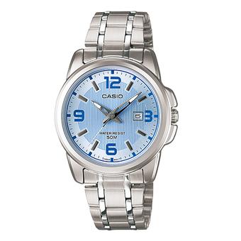 Casio Jam Tangan Wanita Analog Stainless Steel Original LTP-1314D-2AV - Silver  