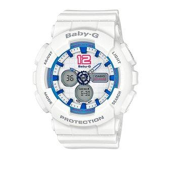 Casio Jam Tangan Wanita Baby G BA-120-7BDR - Putih  