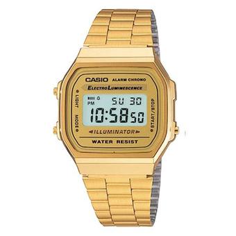 Casio - Jam Tangan Wanita - Gold – Stainless Steel – A168WG-9W  