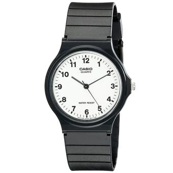 Casio - Jam Tangan Wanita - Hitam - Strap Karet - MQ-24-7BLDF  