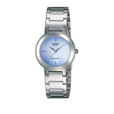 Casio Jam Tangan Wanita LTP-1191A-2CDF - Stainless Steel- Biru