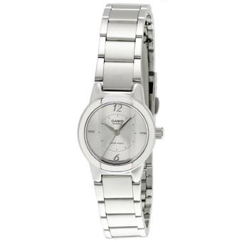 Casio Jam Tangan Wanita LTP-1230D-7CDF - Silver Putih  