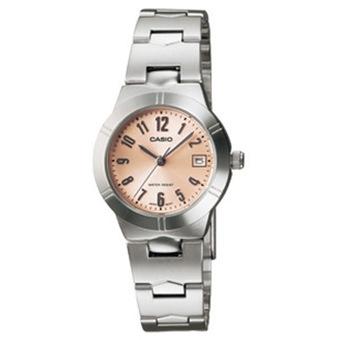 Casio Jam Tangan Wanita LTP-1241D-4A3 - Peach  