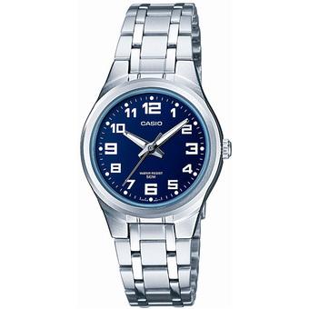 Casio Jam Tangan Wanita LTP-1310D-2BDR - Silver biru  