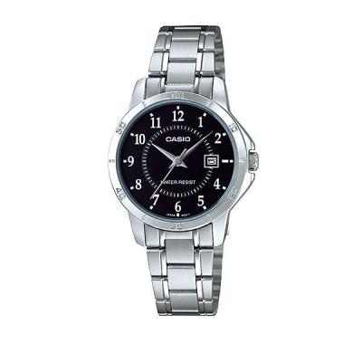 Casio Jam Tangan Wanita LTP-V004D-1BUDF Hitam