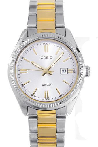 Casio Jam Tangan Wanita - Silver - Stainless Steel - LTP-1302SG-7AV  