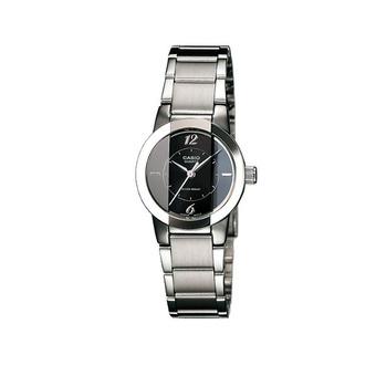 Casio Jam Tangan Wanita - Silver - Strap Stainles - LTP-1230D-1CDF  