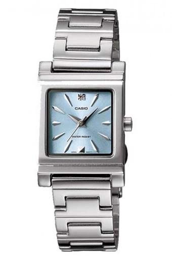 Casio Jam Tangan Wanita - Silver - Strap Stainless Steel - LTP-1237D-2A2  