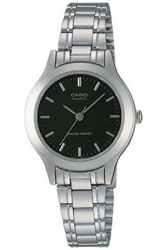 Casio Jam Tangan Wanita - Silver - Strap Stainless Steel - LTP-1128A-1A  