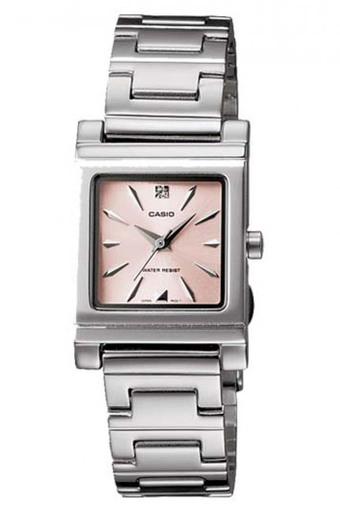 Casio Jam Tangan Wanita - Silver - Strap Stainless Steel - LTP-1237D-4A2  