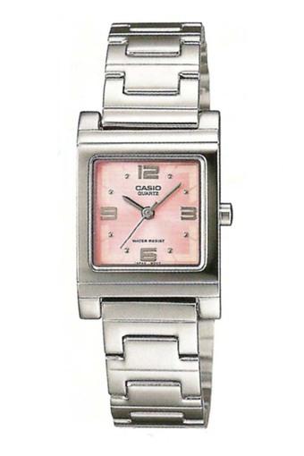 Casio Jam Tangan Wanita - Silver - Strap Stainless Steel - LTP-1237D-4A  