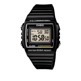 Casio Jam Tangan Wanita illuminator W-215H-1AVDF - Hitam  