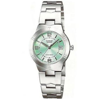 Casio LTP-1241D-3A - Jam Tangan Wanita - Silver - Stainless Steel  